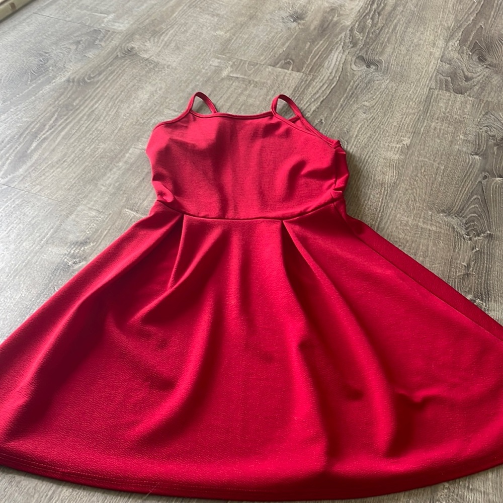 Red dress